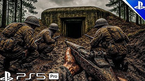 THE NIGHT RAID ON NAZI BUNKERS - OPERATION TONGA | Realism Intense WWII Action [PS5 4K60]