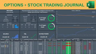 How to Track Options and Stock Trade in Same Spreadsheet?