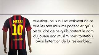 Porter un habit où le nom d'un non muslim y est mentionné ? cheikh al Fawzan