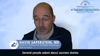 Dr. Saperstein's Success Stories (EDS  POTS  MCAS)