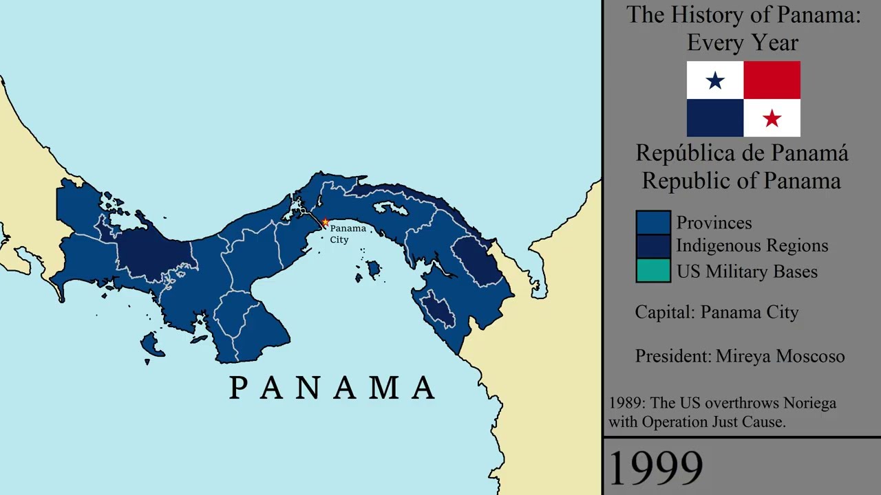 The History of Panama: Every Year