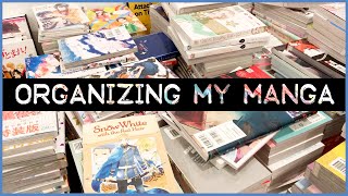 Manga Organization | Moving My Manga Collection | Shelving ASMR