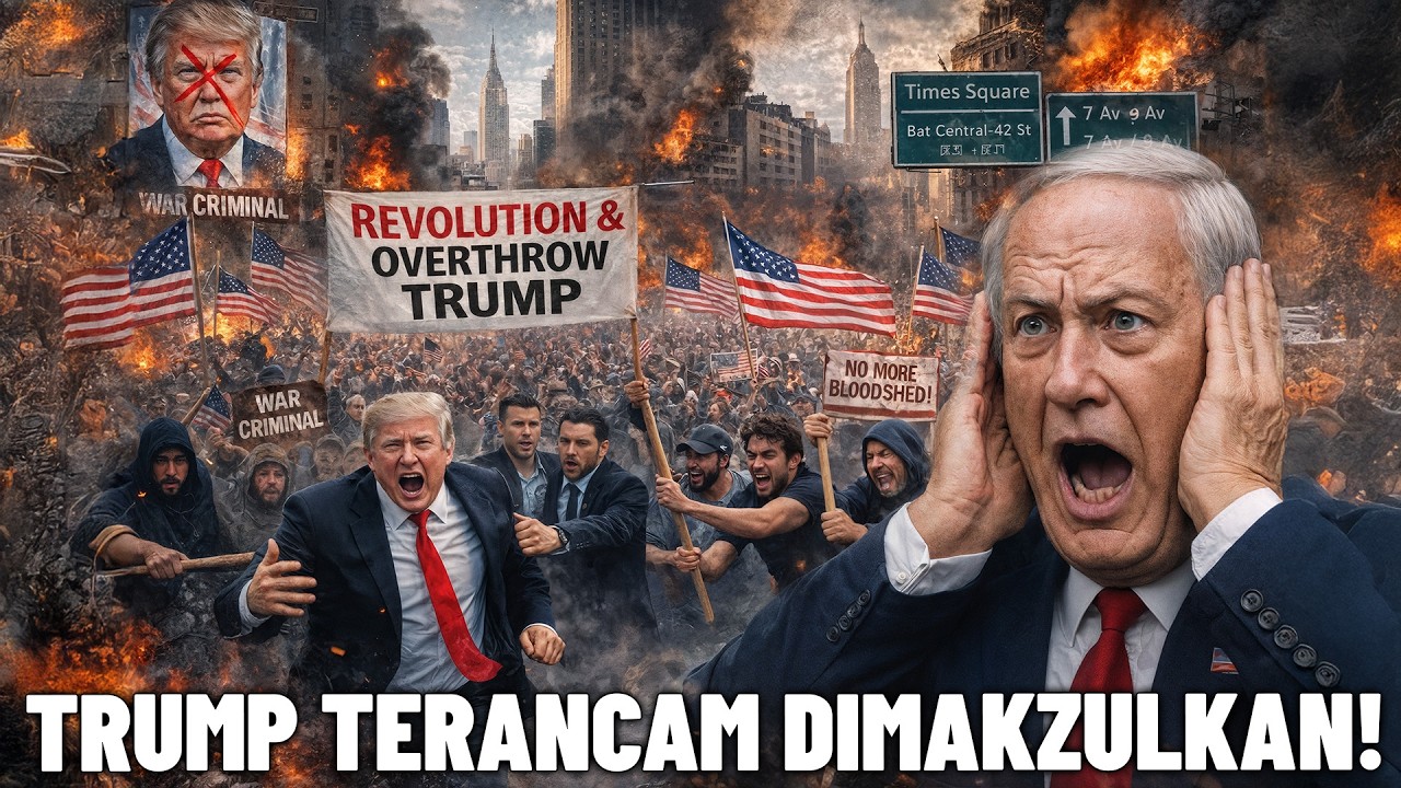 NETANYAHU PANIK! TRUMP TERANCAM DIMAKZULKAN? AS Terjebak Krisis Internal & Isolasi Politik Global