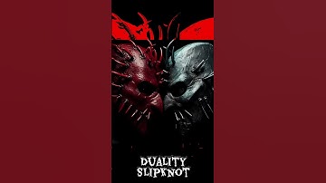 Duality - Slipknot - visualized lyrics Part 3/7 #shorts