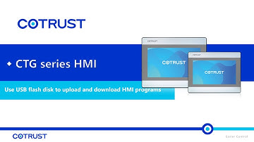 3 Use USB flash disk to upload and download HMI programs