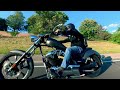 Honda fury  sunset ride on i94  detroit usa  4k