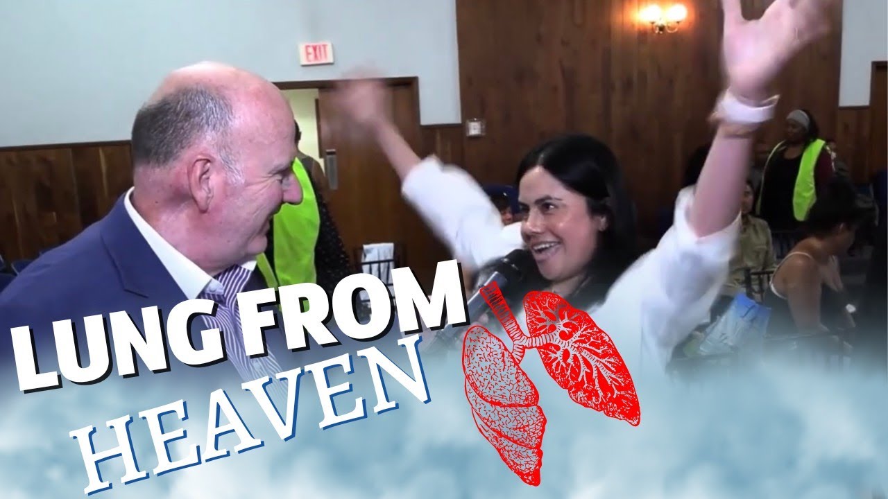 HER LUNG BURST. God gave her A NEW LUNG FROM HEAVEN