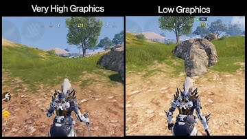 Comparing BLACKOUT COD MOBILE in Very High and Low Graphics | Rewind CODM