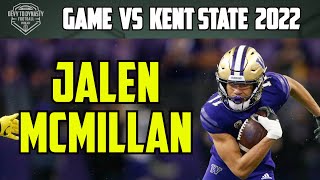 Washington WR Jalen McMillan vs Kent State 2022