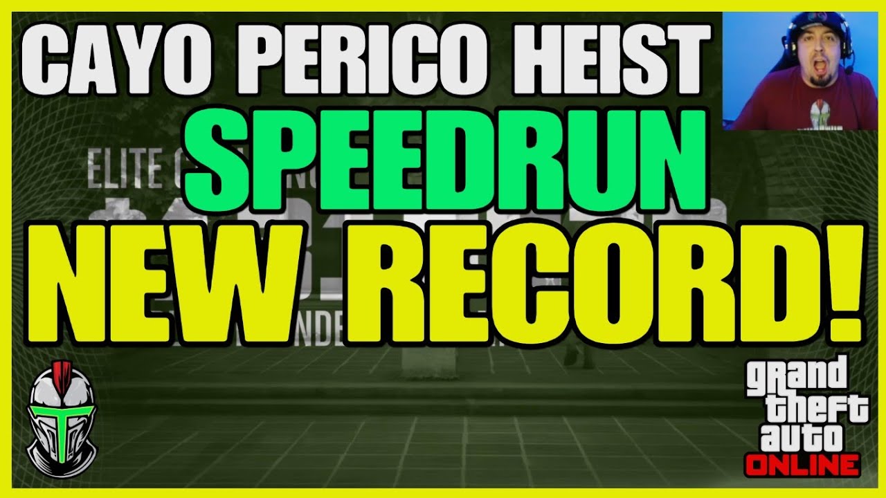 Cayo Perico Heist SPEEDRUN New Personal Record! GTA Online - YouTube