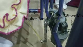 diy automatic swing cradle