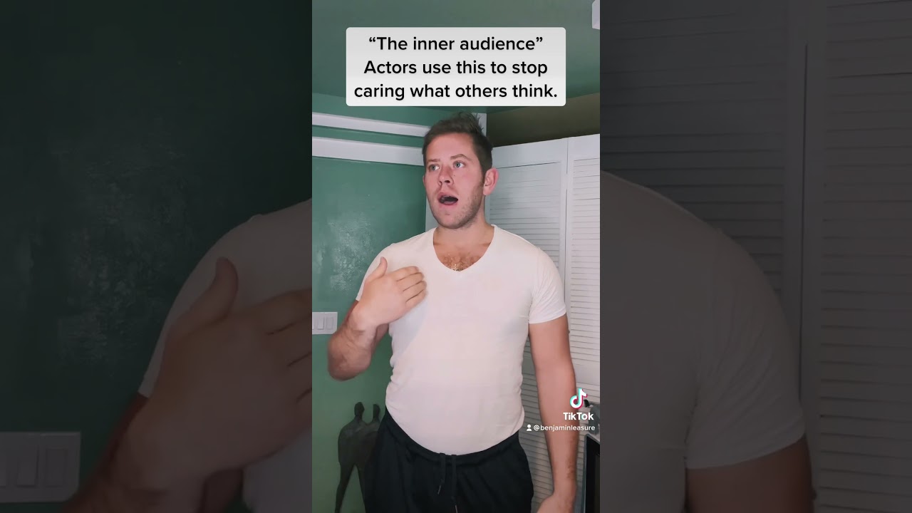 Actors use this technique to shed self consciousness. This a how to video for actors and acting.