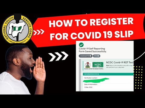 How to register for Nysc covid 19 slip camp essential