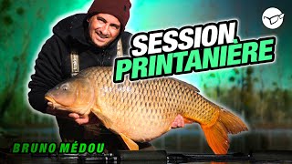 Carp Fishing Session Printaniere