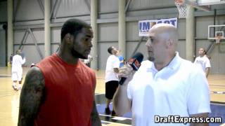 DraftExpress Exclusive: Sherron Collins Pre-Draft Interview & Workout Footage