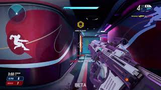 Carrying my team in Splitgate Beta VIP