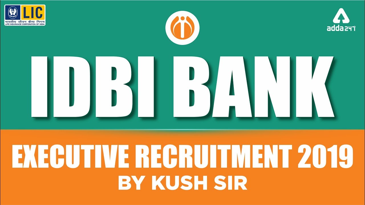 IDBI Bank Executive Recruitment 2019 | 300 BANK VACANCY | By Amit Sir and Ratnesh Sir