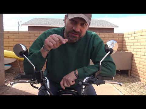 Video Installing Mirror Mount Extenders On 2022 Honda MONKEY... - youtube