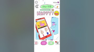 Draw Happy Monster : Fun Game Level 101 to 110 Android-iOS Walkthrough