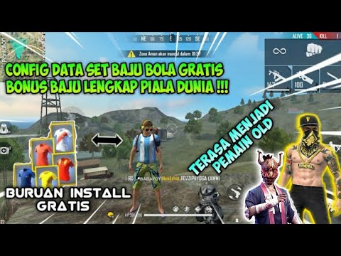 DATA CONFIG SET  BAJU  BOLA  BOT LENGKAP  GARENA FREE FIRE 