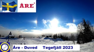 Åre Duved Skiing Tegefjäll 2023