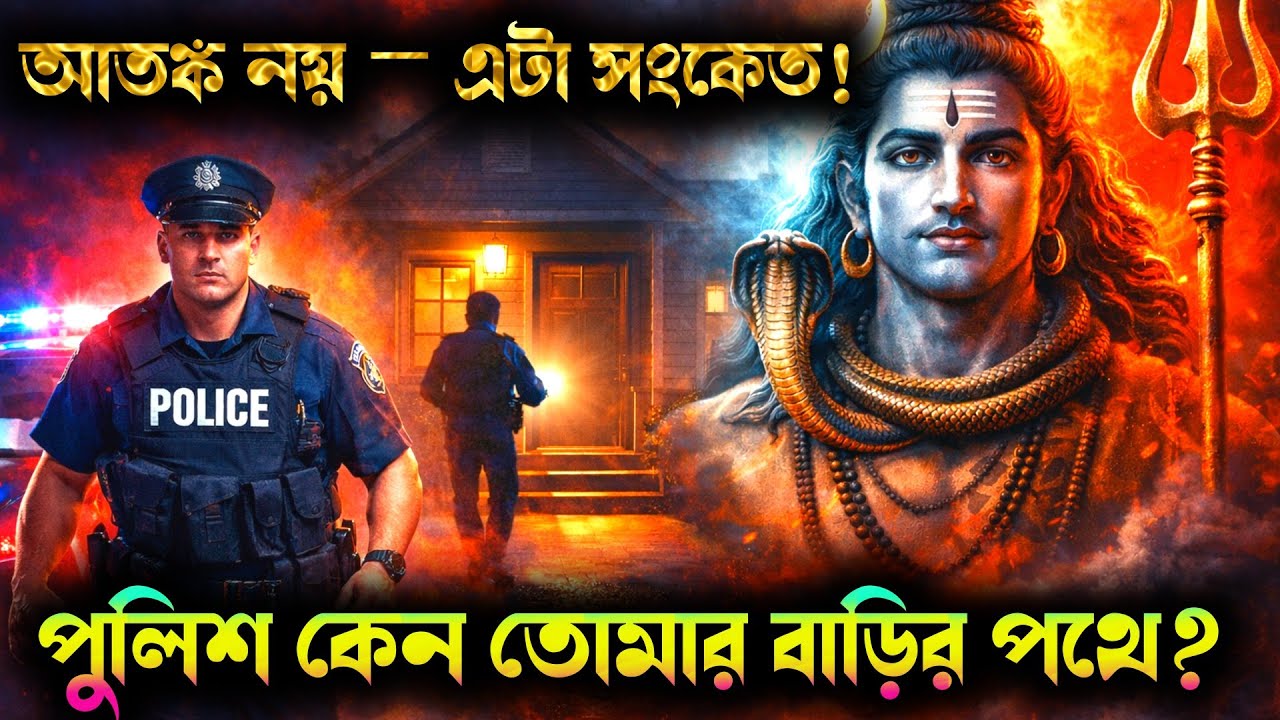 ১১১১ 🚨 জরুরি সতর্কবার্তা! কেন এক পুলিশ অফিসার তোমার বাড়ির দিকে আসছে? 😱 🕉️ মহাদেবের গোপন সংকেত