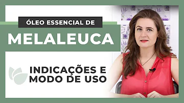 Como usar o óleo de melaleuca para cura de candidíase?