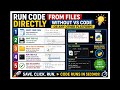 How to Run html Code Directly from File | No VS Code Needed #html #python #coding #executingcode