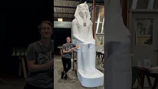 12ft Tall Egyptian Statues Fabrication Process