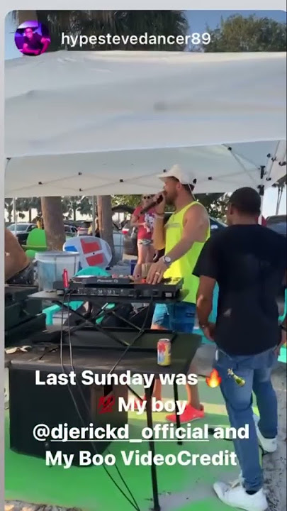 djerickd - Beach pop up 6/25/23 #tampa #djmix #music #dance #badbunny