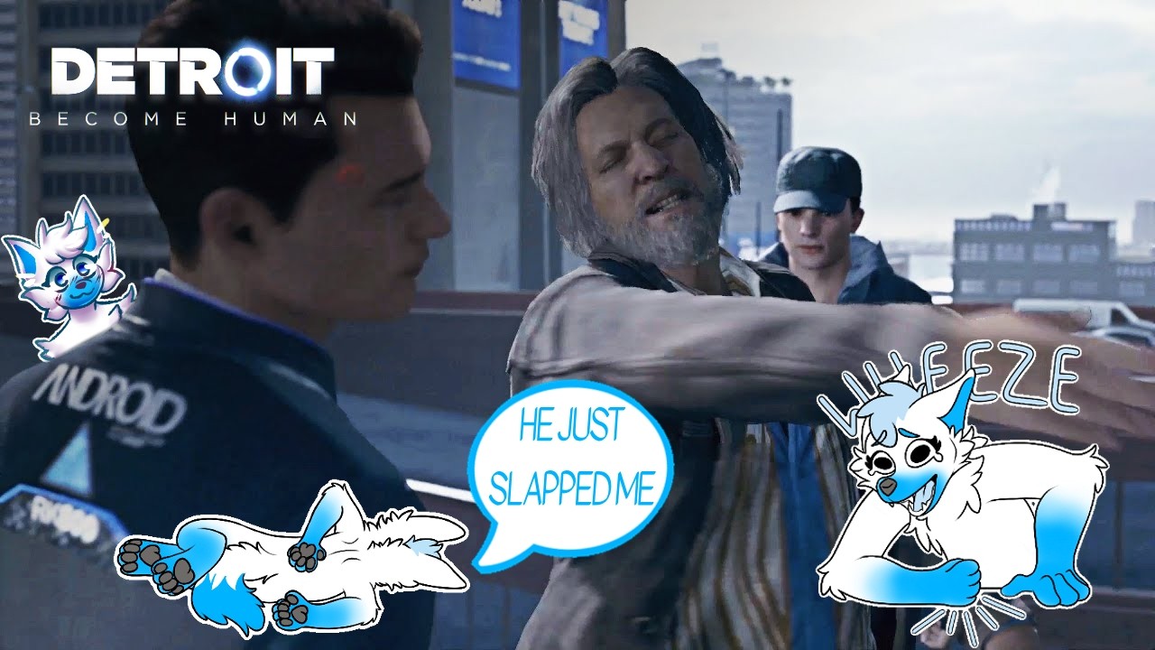 DANG HE SLAPPED ME!! || Detroit: Become Human (Part 4)
