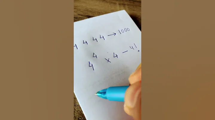 Nerds can Make 1️⃣0️⃣0️⃣0️⃣ 🎯using four fours #maths #fun #numbergame #shorts