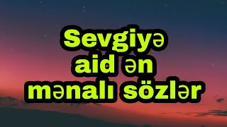 Whatsapp Üçün Sevgi Sözləri 2020 Official Video