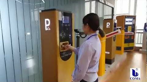COMA barcode ticket parking access control system+APM