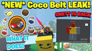 *NEW* COCO BELT LEAK (What It Does) | Bee Swarm Simulator 🐝