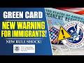 Green Card News: New Warning for Immigrants! Now Check Your Social Media | USCIS latest Update | DHS