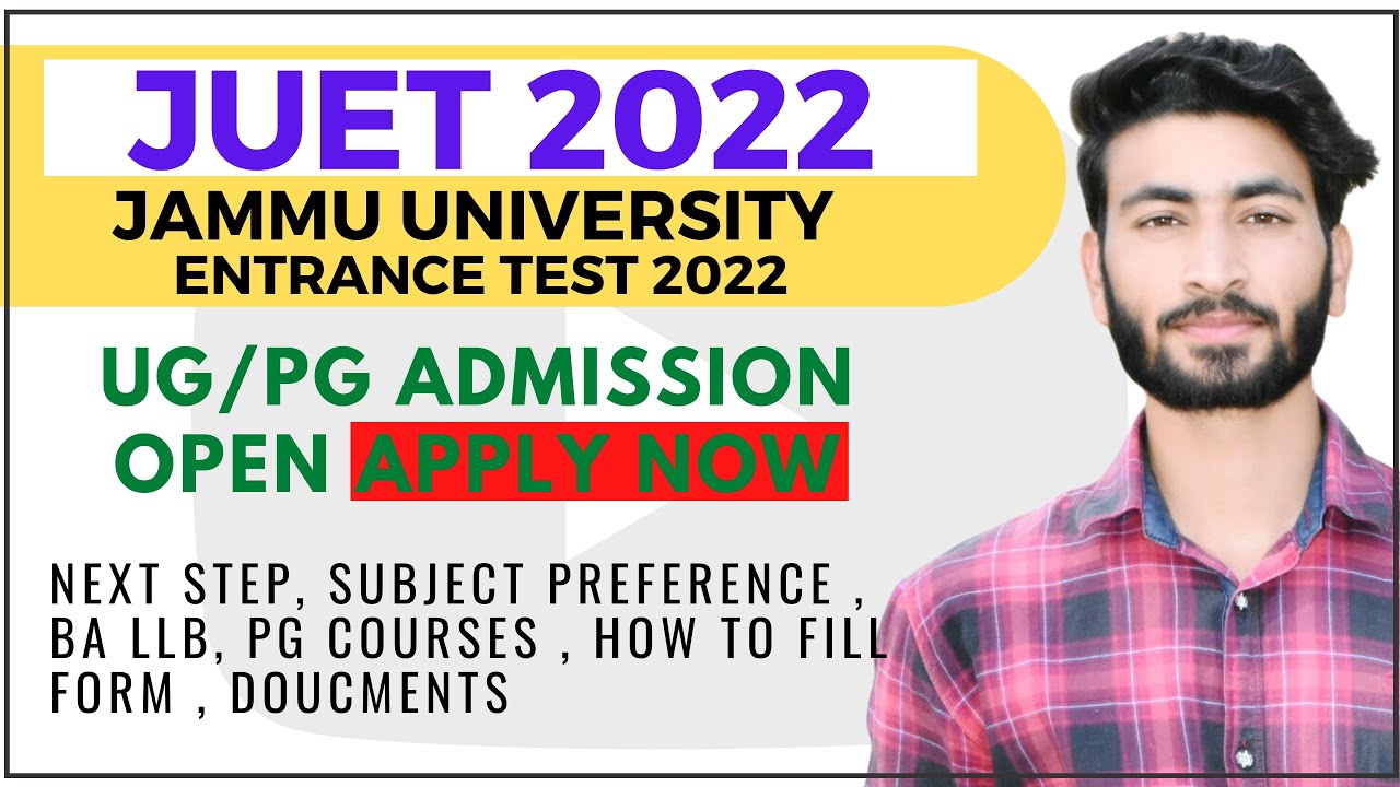 jammu university distance education admission 2022