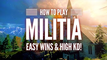 COD BO4: How to play the map MILITIA! EASY WINS & HIGH KD!