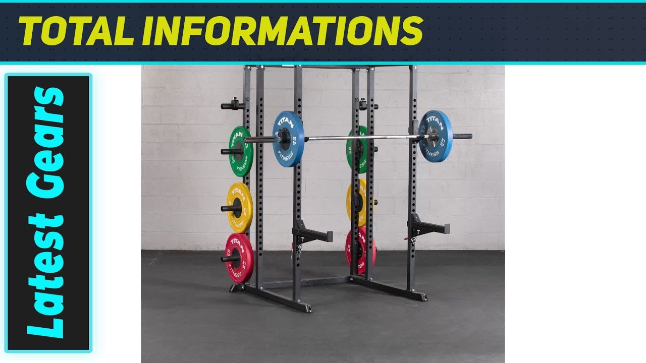 Страховочные упоры Titan Fitness T-2: Непревзойденное повышение безопасности!