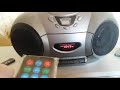 LG CD-323AX Часть 2. USB/mSD/FM/Bluetooth/Remote control.