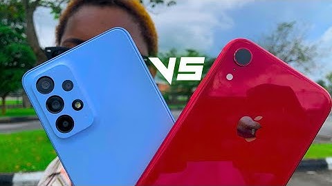 Samsung Galaxy A33 vs iPhone XR Camera Comparison in 2024