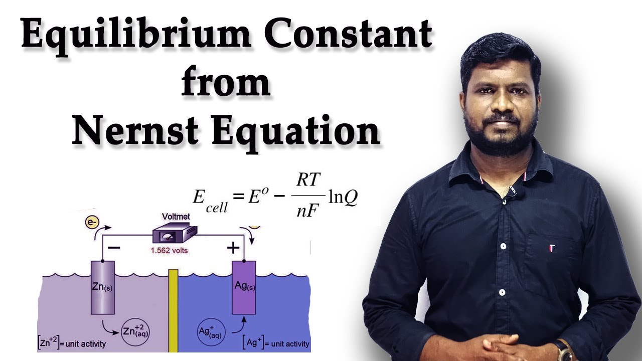 5.Equilibrium Constant from Nernst Equation | CBSE Chemistry Cass 12 | in Tamil