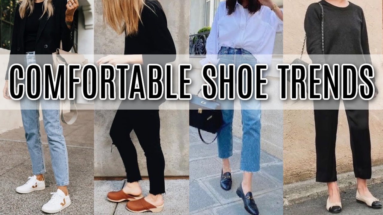 The MOST Comfortable Wearable Shoe Trends of 2023 | Practical Stylish ...