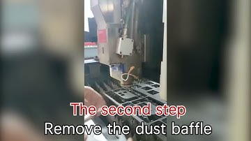 Change Focus Protective window In Laser Cutting Head