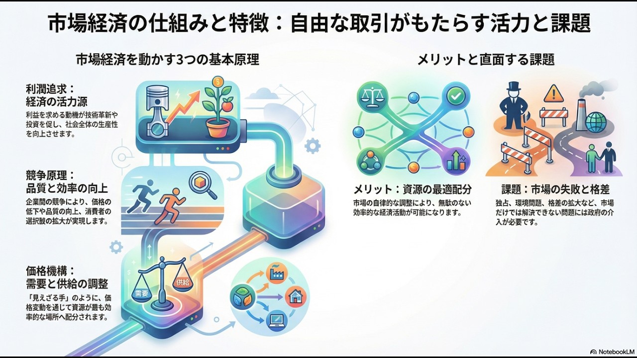 [[政経]] 見えざる手：市場経済の仕組み