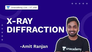X-Ray Diffraction | Physics | Amit Ranjan | Unacademy Live IIT JAM