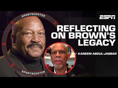 Kareem abdul-jabbar calls jim brown a natural leader who wanted to change america | sportscenter