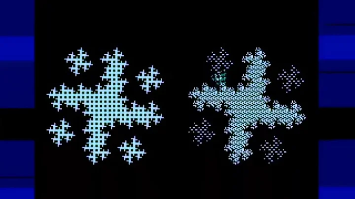 ZX Spectrum 16k: "Snowflake" Demo (2020)