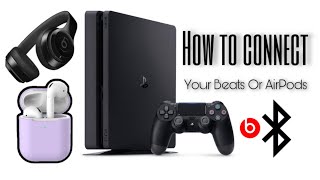 how to connect beats studio 3 to ps4