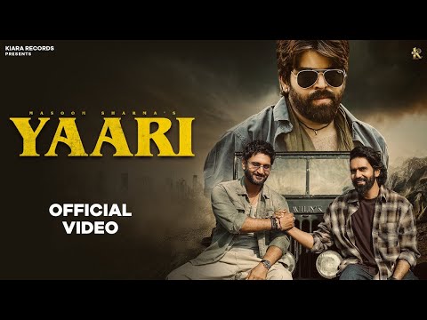 Yaari (Official Video) By  Masoom Sharma || Rohit Lamba, Vinay Yadav || New Haryanvi Songs 2025
